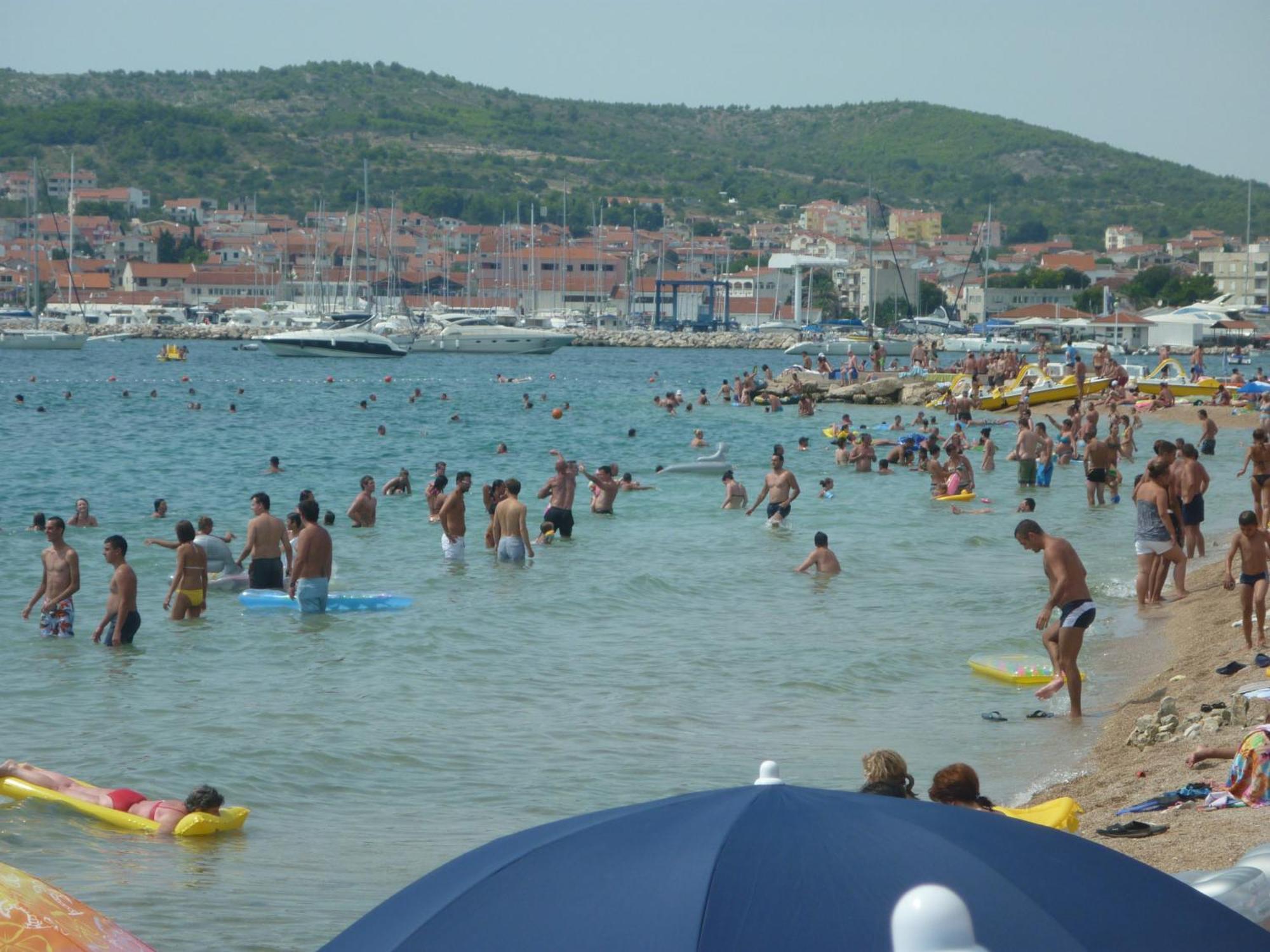 Villa Nera Vodice Bagian luar foto